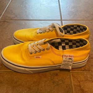 Yellow vans